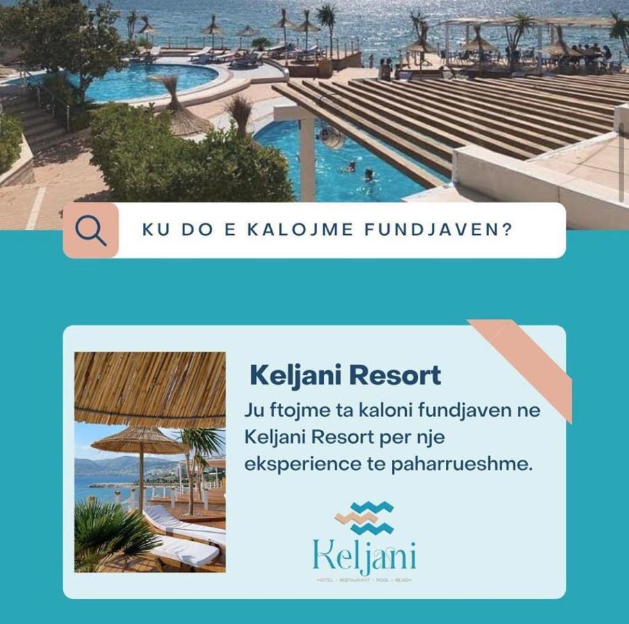 Kompleks Keljani Hotell Sarandë Exteriör bild